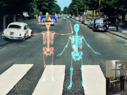 Skeleton Mirror